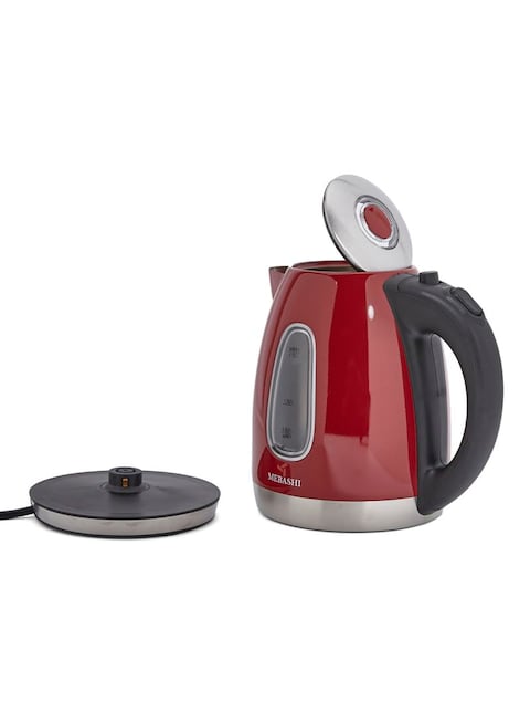 Mebashi Electric Kettle 1.7L Me-Kt1102Ssrd Red/Silver/Black