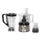 MyChoice 10-in-1 Food Processor MFP-240, 1000 W, 10 Different Functions, Black and Silver