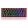 Redragon Fizz Pro K616-RGB Bluetooth, 2.4G,Wired RGB Mechanical Gaming Keyboard - Black