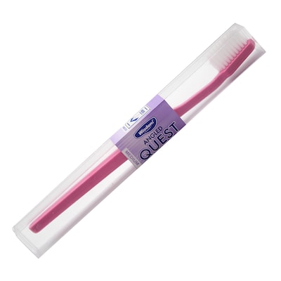 Wisdom Angled Quest Toothbrush Green