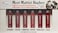 The Balm Meet Matte Hughes Set Of 6 Mini Long-Lasting Liquid Lipsticks