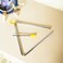 Mike Music 5 Inch Musical Steel Triangle Percussion Instrument With Striker