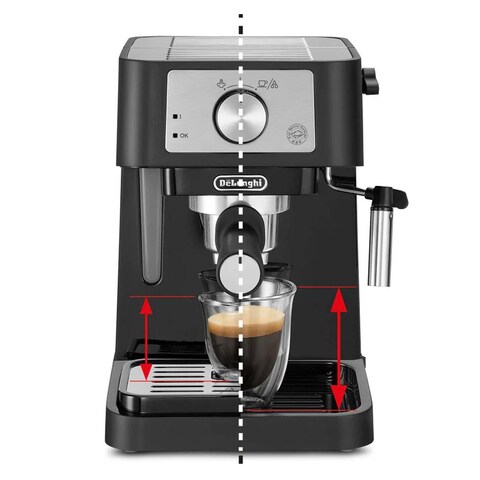 ماكينة صنع اسبريسو ديلونجي - أسود - EC260.BK