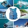 Life Jacket Safety Vests Water Suit Kayak Boating Swimming Surfing Drifting Gear, Size XL, 75 to 90 Kg. - Yellow