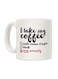 muGGyz Try Doing Whatever Trail Said First Place Coffee Mug White 325ml
