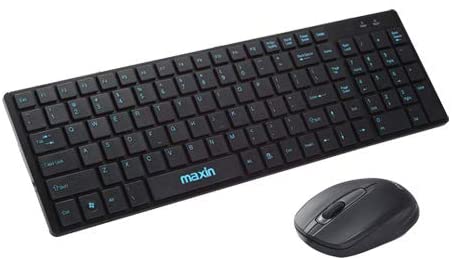 Buy Ntech Maxin M3 2.4Ghz Wireless Keyboard + Mouse Combo - Black ...