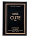 Estiara Miss Cute Noir For Her Eau De Parfum, 90ml