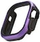 Levelo Amor Pro Case Soft Adjustable, Replacement, Crystal Designed, Matte PC Bumper Compatible With Apple Watch Ultra 49mm - (Pruple)