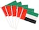 25 pieces UAE Flag Hand Waving Desk Flags Double Sided Cake Topper Countries Flag UAE Flag Day UAE National Day Party Supplies Flag Decoration for Baby Birthday Party&hellip;