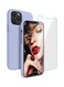 Esr Silicone Shockproof Phone Case With Tempered Screen Protector For Iphone 12 Pro Max 6.7Inch Sky Blue