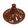 Cok Moroccan Style Tajine Pyramid Shaped Casserole Dish Brown 27cm