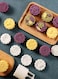 Domestic Use Hand Pressure Type Non-Stick Eco-Friendly ABS Mooncake Making Mould White 14*5*5cm