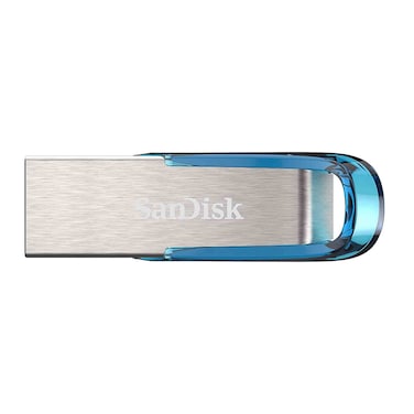 SanDisk Ultra Flair USB 3.0 Flash Drive 128GB Tropical Blue