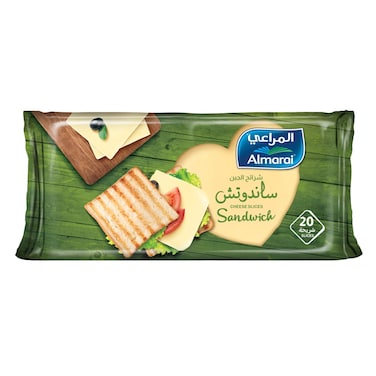 Almarai Slice Cheese Sandwich, 20 Slices, 400g
