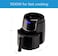 Midea 4.7L XL Digital Air Fryer 1500W With Dual Cyclone Rapid Hot Technology For Frying, Grilling, Broiling, Roasting, Baking, Toasting, Timer Up To 60 minutes Temperature Control Up To 200&deg;C-MFCN40D2