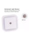 Mega - Automatic White Light Control Switch white 28x65millimeter