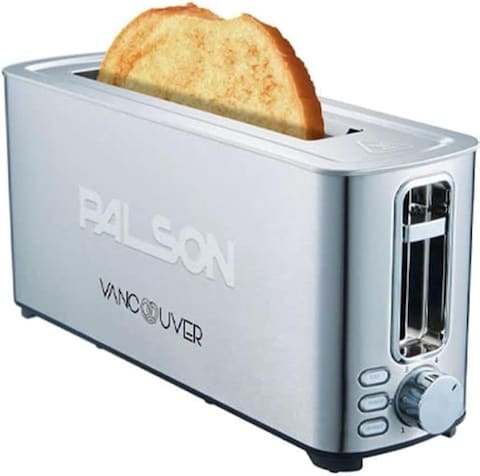 Palson Vancouver Inox 1050W 2 Slice Toaster