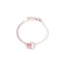 Aiwanto Bracelet for Women&#39;s Stone Beautiful Hand Bracelet Chain Jewelry (Rose Gold)