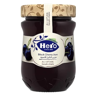 HERO BLACK CHERRY JAM 350G