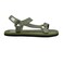 Cubs Unisex Sling Sandal - Army Green - Size 38