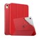 HYX Case For iPad 10th Generation Case 2022, iPad 10.9 Inch 2022 Slim PU Trifold Stand Cover, Red