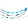 Blue Crepe Paper Streamers