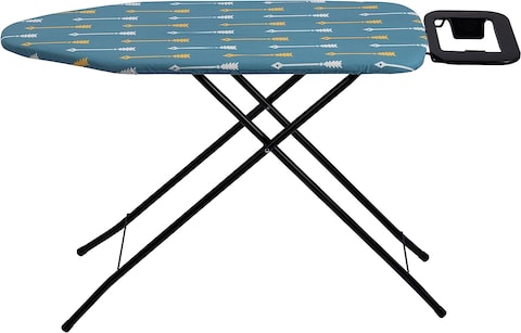 Delcasa Mesh Top Ironing Board, 91.5 cm X 33 cm Size, Blue