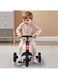 Sky-Touch 4 In 1 Kids Balance Bike Tricycles, For 1-4-Year-Old Toddlers, Trike With Adjustable Seat, Indoor Or Outdoor, Red