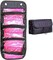 Generic Makeup Bag Cosmetic Hanging Organizer Roll N Go Roll Up Foldable Clear Case Pouch Toiletry Organizer Multifunction Large Capacity For Cosmetics, Jewelry, Travel Accessories, Electronics(Black)