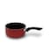 Nonstick Saucepan 18 Centimeter Red Black