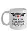 muGGyz Warning May Start Talking About Camping Printed Mug White/Black/Red 11Ounce