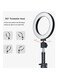 Generic - LED Ring Stepless Photography Light Black/White