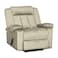 In House Velvet Classic Recliner Chair - Light Beige - AB05