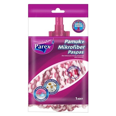 Parex Cotton &amp; Microfiber Mop