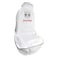 2 Pcs Set Car Seat Cover, Universal Car Seat Protection Cover White