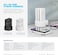 Powerology Upgraded 4 In 1 Wireless 10000mAh MagFit Powerbank Terminal, 4 Set Of Power Banks With Built In Type C &amp; Lighting Cable + 16 USB Ports, Charge Your Entire Family In One Go (White)