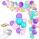 Vidsel Unicorn Balloons Arch Garland Kit, Mermaid Party Balloon Garland,Balloon Strip Set For Baby Shower Party Supplies Birthday Decorations