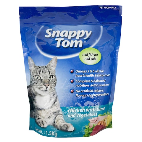 Snappy Tom Salmon With Chicken Cat Food 1.5Kg
