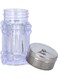 Delcasa Salt Shaker Clear/Silver 9Cm