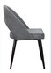 LANNY Dining Room/Restaurant Chair/Hotel chair/Office Visitor Chair/Modern Medium Back Luxury Fabric Dining Chair (grey)