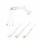 mpBLBERRI BLB-U302 3 IN 2 Data Cable 120cm, White