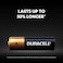 Duracell - AA 1.5V Alkaline LR06 / MN1500 Batteries Long Lasting Power - Pack Of 20-10 Years Shelf Life
