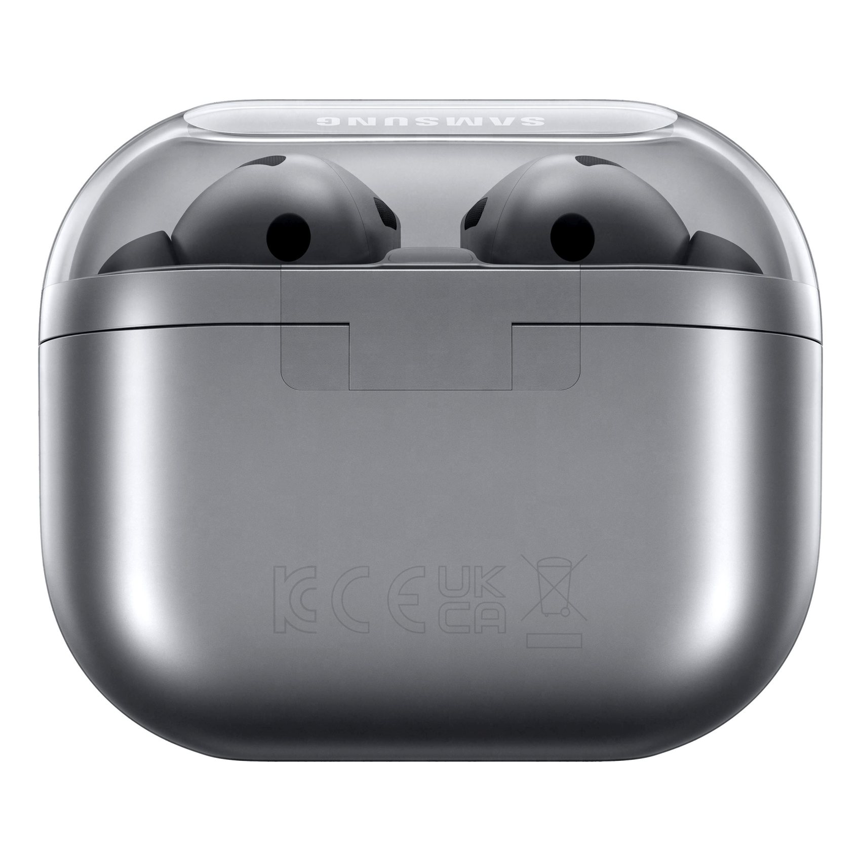 Samsung Galaxy Buds 3 Pro Truly Wireless Bluetooth In-Ear Earbuds With Charging Case Silver