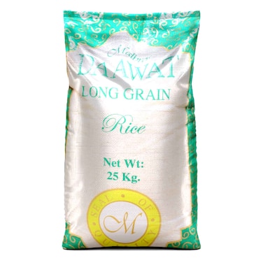 Daawat Super Long Grain Basmati Rice 25kg