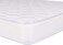 Comfy White Flat Satin 190x90x10cm Medicated Long Mattress
