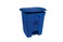 AKC Garbage Bin With Pedal Blue 45L