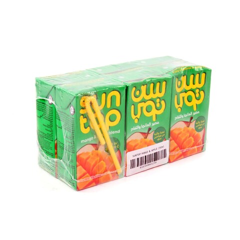 Suntop Mango &amp; Apple Juice 250mlx6&#39;s