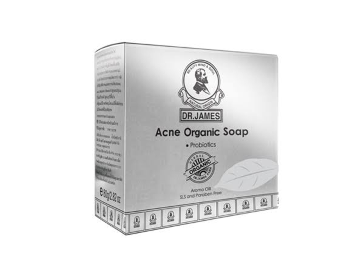 DR.JAMES ACNE ORGANIC SOAP 80g