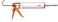 ABBASALI Silicone Glue Gun Heavy Duty pack of 2pcs