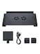 Foldable Laptop Table Stand Black